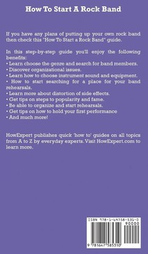 How To Start a Rock Band achterzijde