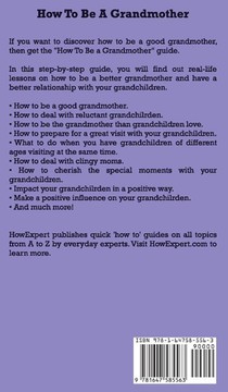 How To Be a Grandmother achterzijde