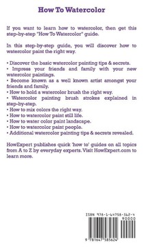 How To Watercolor achterzijde