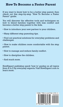 How To Become a Foster Parent achterzijde