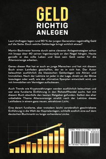 Geld richtig anlegen achterzijde