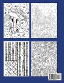 United States Coloring Book achterzijde