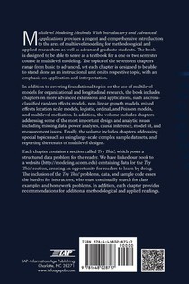 Multilevel Modeling Methods with Introductory and Advanced Applications achterzijde