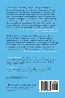 Claude Debussy achterzijde