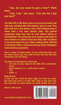 The Red Hen Chapter Book achterzijde