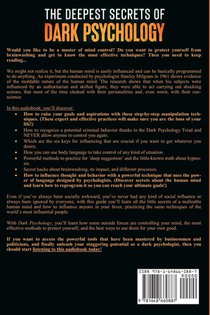 The Deepest Secrets of Dark Psychology achterzijde