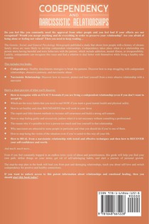 Codependency and Narcissistic Relationships 2-in-1 Book achterzijde