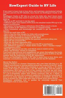 HowExpert Guide to RV Life achterzijde
