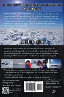 Antarctic Tears (LARGE PRINT) achterzijde