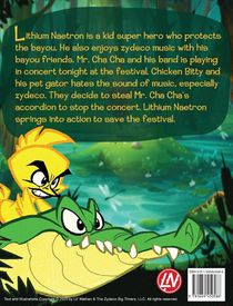 The Bayou Adventures of Lithium Naetron achterzijde