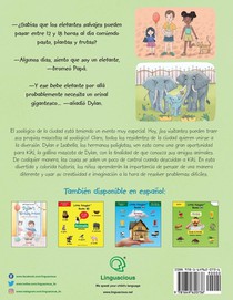 A Wild Day at the Zoo / Un Dia Salvaje en el Zoologico - Spanish Edition achterzijde