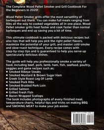 The Complete Wood Pellet Smoker and Grill Cookbook 2020 achterzijde