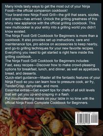 The Official Ninja Foodi Grill Cookbook for Beginners achterzijde