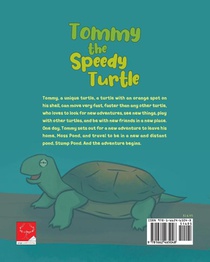 Tommy the Speedy Turtle achterzijde
