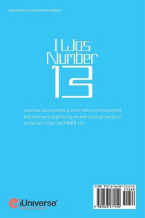 I Was Number 13 achterzijde
