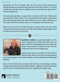 Lily Tova the Therapy Dog achterzijde