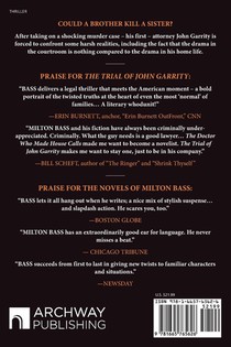 The Trial of John Garrity achterzijde