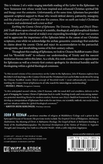 Earthing the Cosmic Christ of Ephesians-The Universe, Trinity, and Zhiyi's Threefold Truth, Volume 2 achterzijde