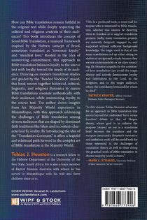 Bible Translating as a Loyal Activity achterzijde