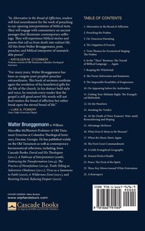 Alternative to the Bread of Affliction achterzijde