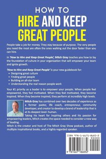 How to Hire and Keep Great People achterzijde