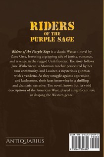 Riders of the Purple Sage achterzijde