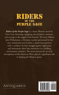 Riders of the Purple Sage achterzijde