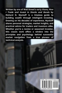 How I Trade and Invest in Stocks and Bonds achterzijde