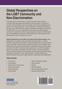 Global Perspectives on the LGBT Community and Non-Discrimination achterzijde
