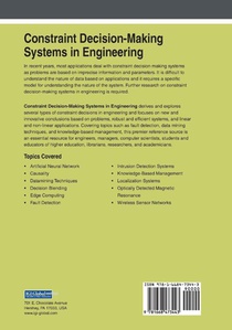 Constraint Decision-Making Systems in Engineering achterzijde