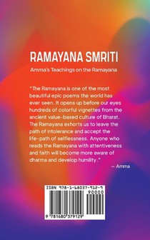Ramayana Smriti achterzijde
