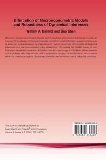 Bifurcation of Macroeconometric Models and Robustness of Dynamical Inferences achterzijde