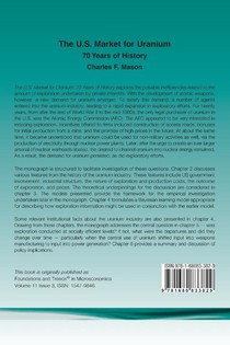 The U.S. Market for Uranium achterzijde