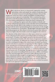 Envisioning a Critical Race Praxis in K-12 Education Through Counter-Storytelling achterzijde