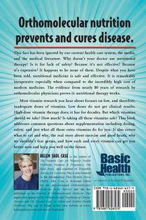 Orthomolecular Nutrition for Everyone achterzijde
