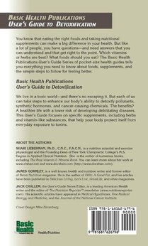 User's Guide to Detoxification achterzijde