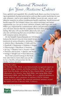 Dr. Earl Mindell's Natural Remedies for 150 Ailments achterzijde
