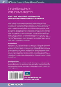 Carbon Nanotubes in Drug and Gene Delivery achterzijde