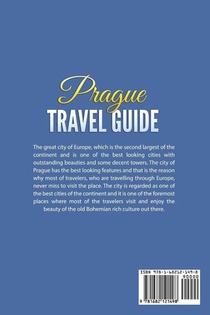Prague Travel Guide achterzijde