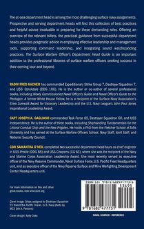 Surface Warfare Officer's Department Head Guide achterzijde