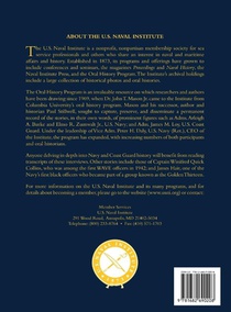 The Reminiscences of Rear Adm. Draper Laurence Kauffman, USN (Ret.), vol. 1 achterzijde