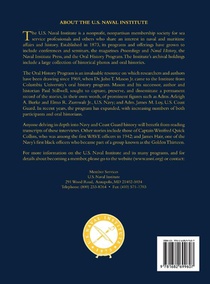 The Reminiscences of Adm. Willard J. Smith, USCG (Ret.) achterzijde