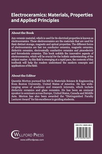 Electroceramics: Materials, Properties and Applied Principles achterzijde