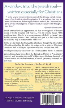 Jewish Spirituality achterzijde
