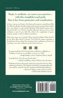 Meditation without Gurus achterzijde