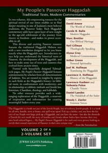 My People's Passover Haggadah Vol 2 achterzijde