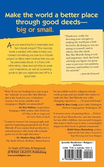 The Mitzvah Project Book achterzijde