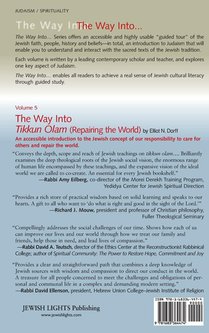 The Way Into Tikkun Olam (Repairing the World) achterzijde