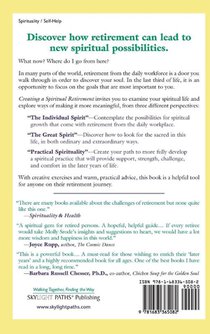 Creating a Spiritual Retirement achterzijde