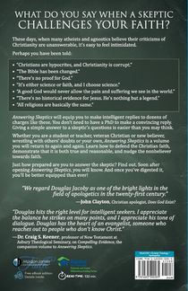 Answering Skeptics achterzijde
